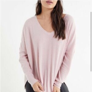 urban outfitters out from under waffle knit long sleeve